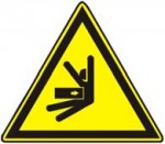Crush points signage