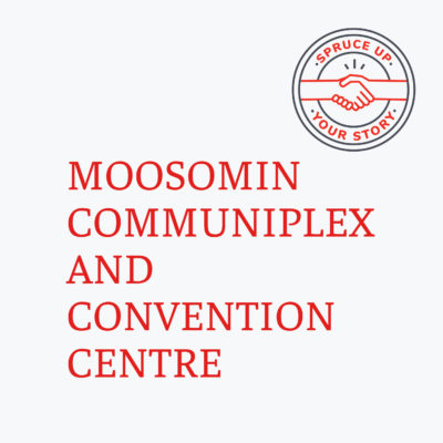 Red River Mutual's Spruce Up Your Story 2020 winner Moosomin Coimmuniplex and Convention Centre in Moosomin Saskatchewan
